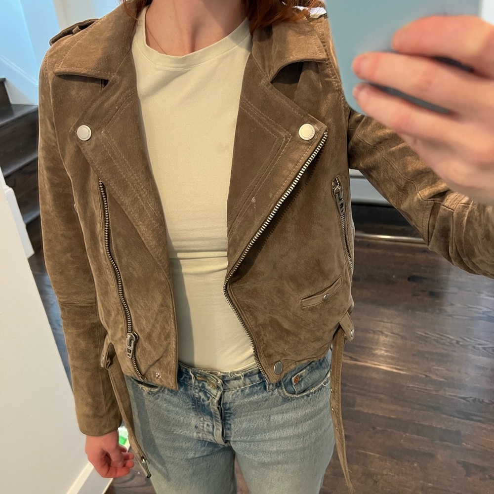 Blank NYC suede jacket!